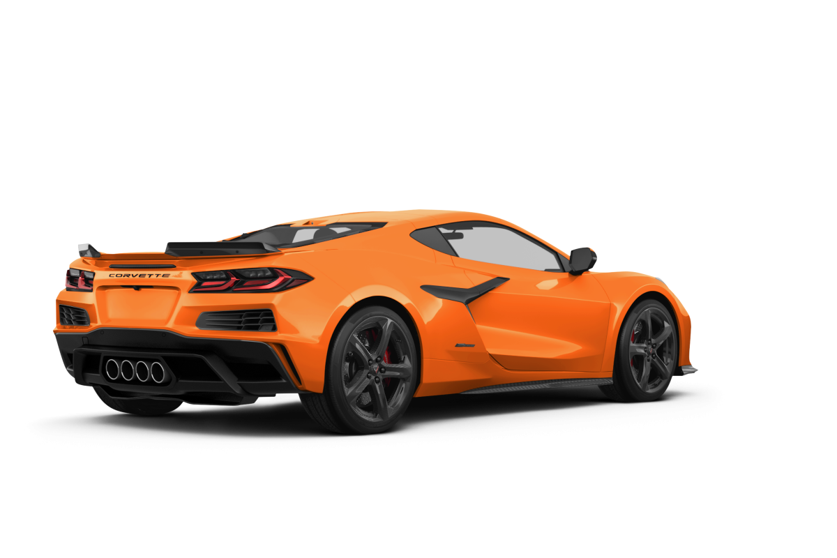 Chevrolet Corvette - Back view Chevrolet Corvette - Back view