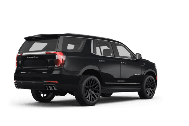 GMC Yukon - Back view GMC Yukon - Back view